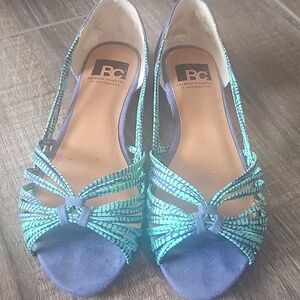 BC Peep Toe Sandals 8.5